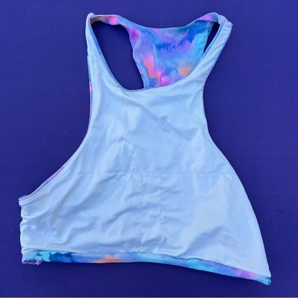 VS PINK Colorful Tie-Dye Sports Bra/Bralette - Picture 12 of 14